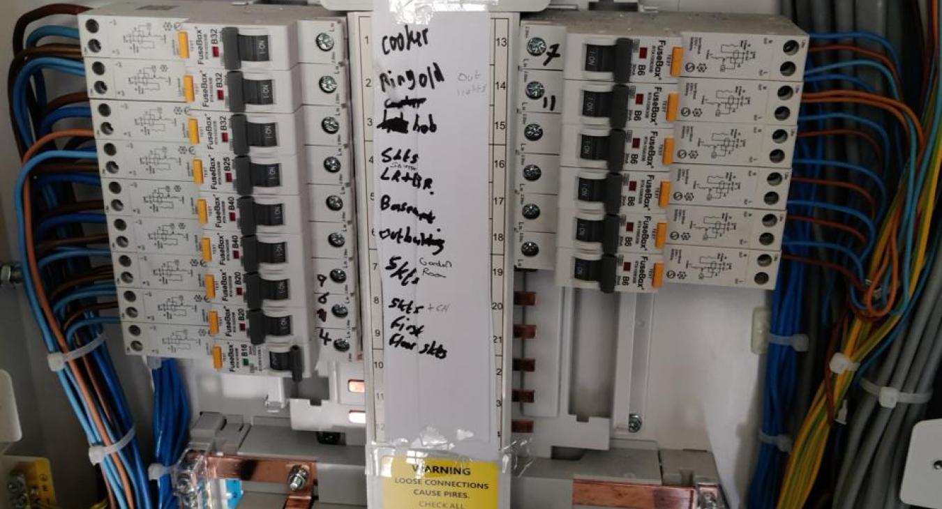 PG Electrics, Fuse board Electrician Montrose